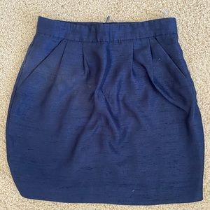 H&M Navy Skirt